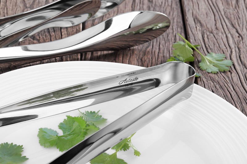 Artaste 43167 Rain 18/10 Stainless Steel Utility Tongs, Set of 3 - Image 4